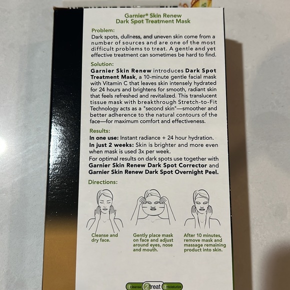Garnier Skin Renew Dark Spot Treatment Masks - Picture 5 of 6